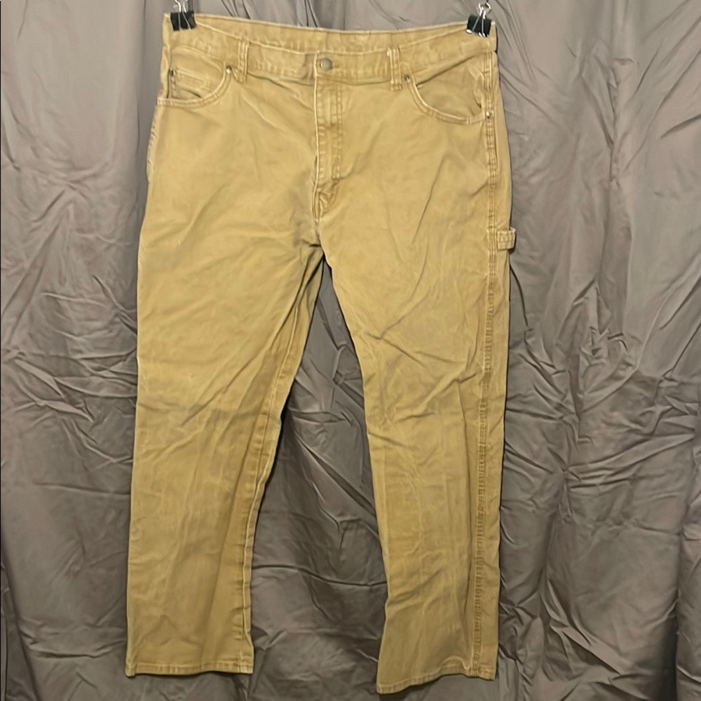 Distressed dickies carpenter pants 36x32